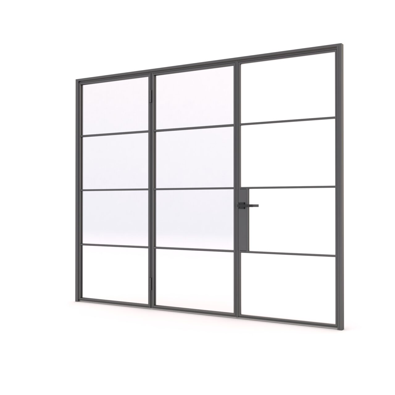 Steel Glazed Bi Folding Doors iSteel
