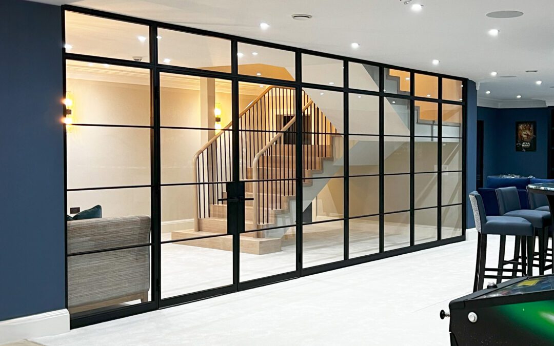 Fire-Rated Steel Glass Doors, Wokingham