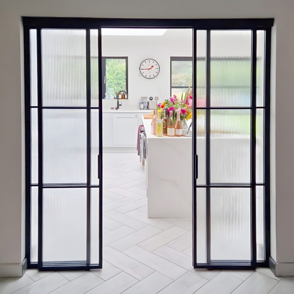 Slim Steel Frame Internal Sliding Doors, Reading