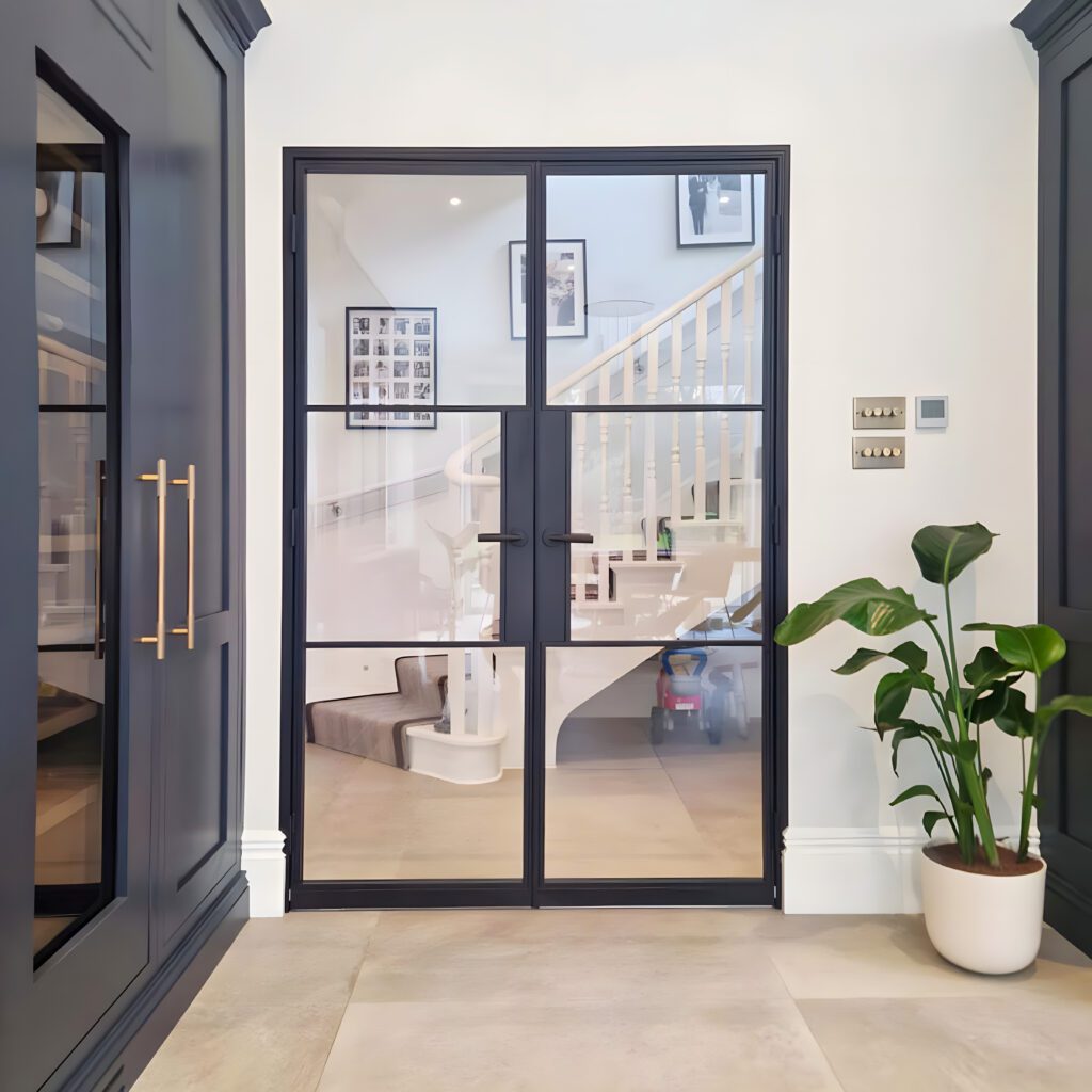 FD30 Fire-Rated & Slim Steel Glazed Doors, Beaconsfield