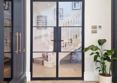 FD30 Fire-Rated & Slim Steel Glazed Doors, Beaconsfield