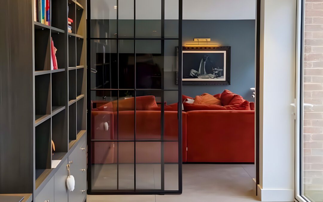 Sliding Steel Room Divider, Sheffield