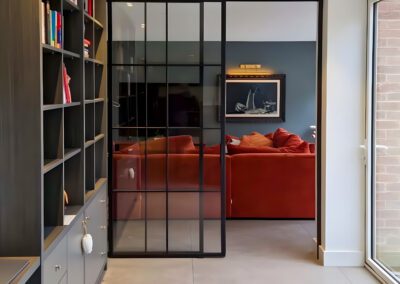 Sliding Steel Room Divider, Sheffield