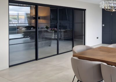 Luxury Bespoke Steel Glass Doors, Wortley