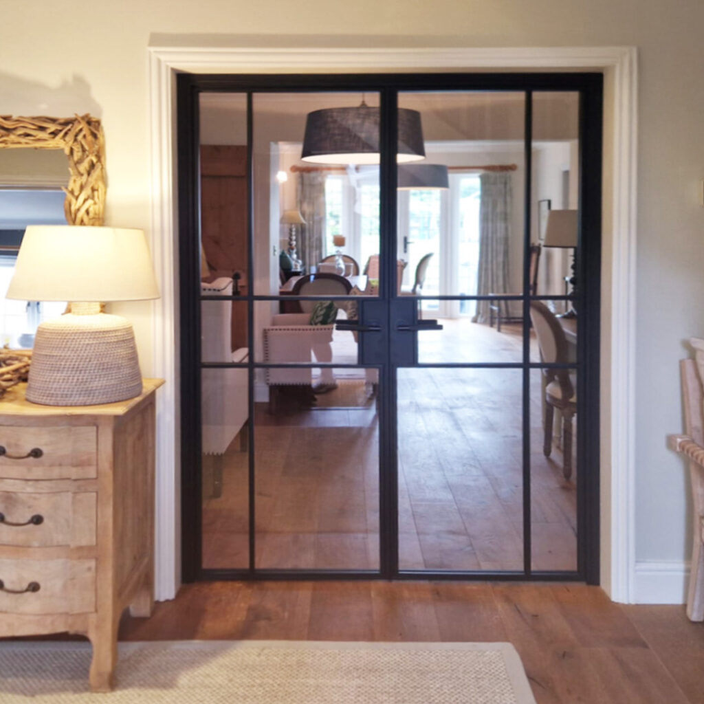 Steel Double Doors, Ely