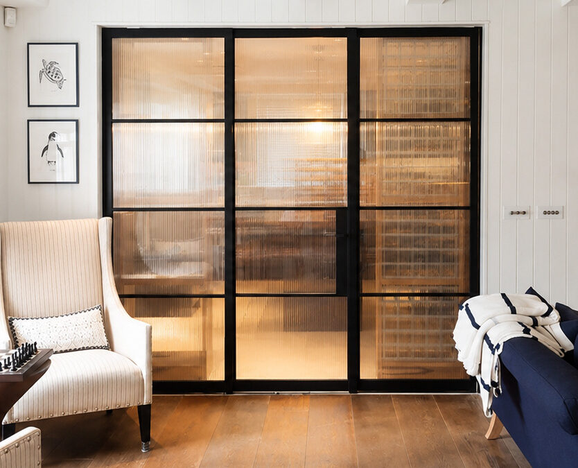 The Quiet Drama of Fluted Glass