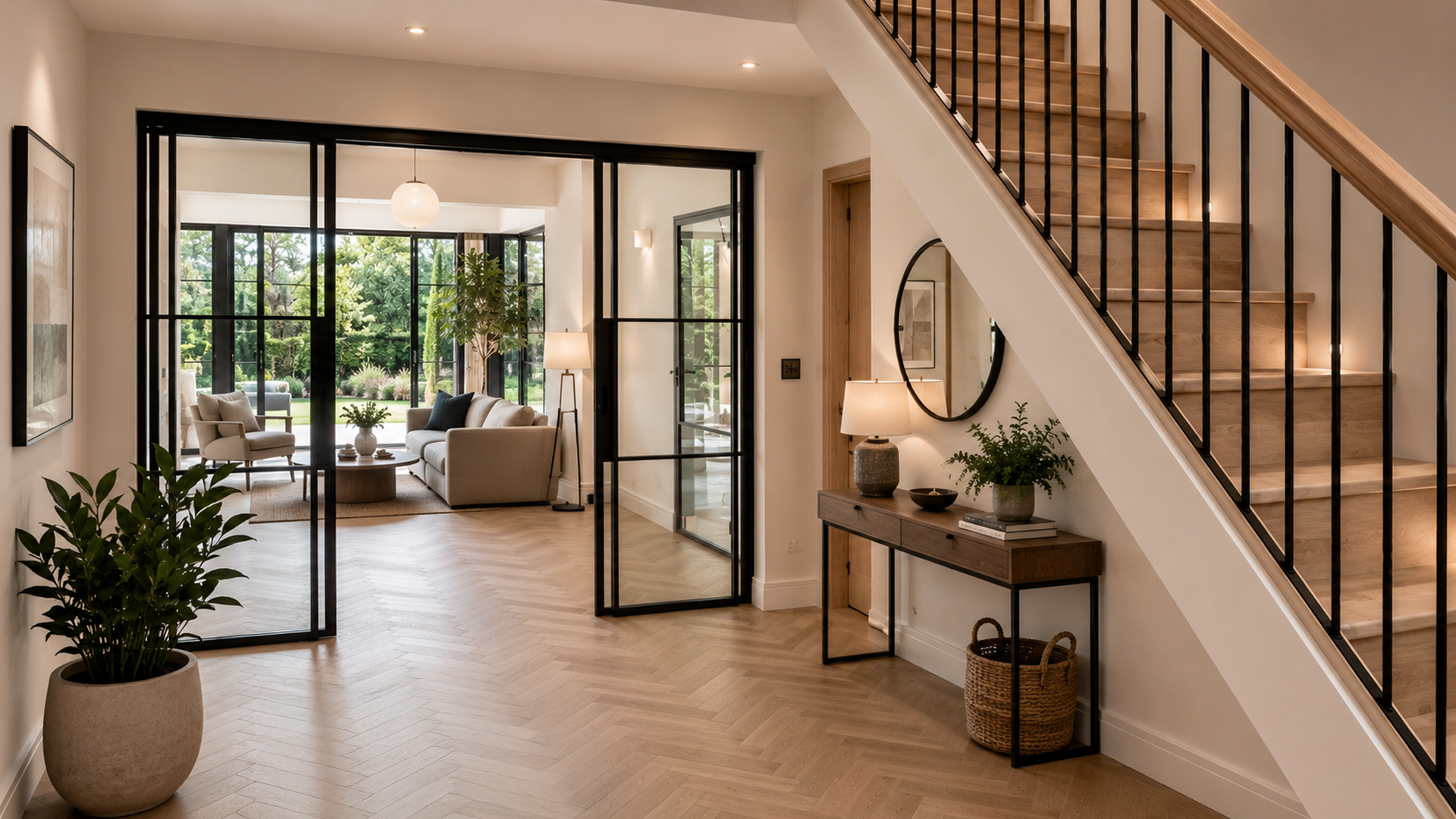 isteel-black-steel-sliding-glass-room-divider-doors-4 sliding steel glazed doors