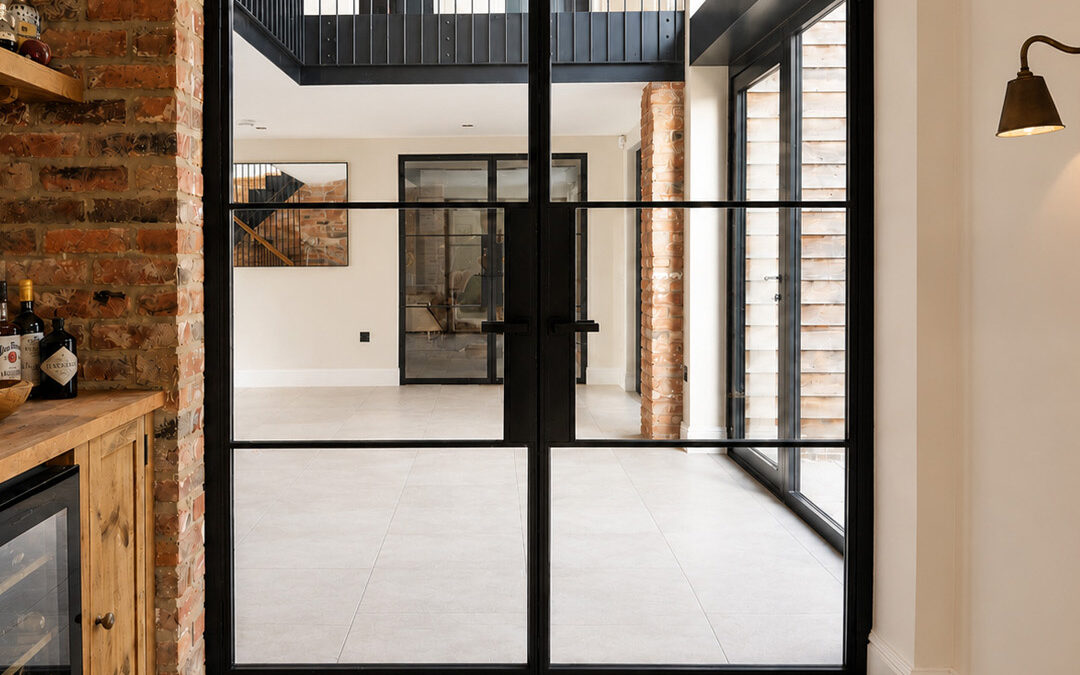FD30 Fire-Rated Steel & Glass Doors