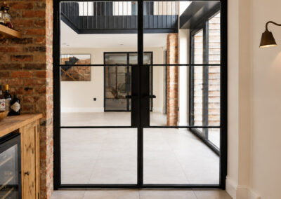 FD30 Fire-Rated Steel & Glass Doors
