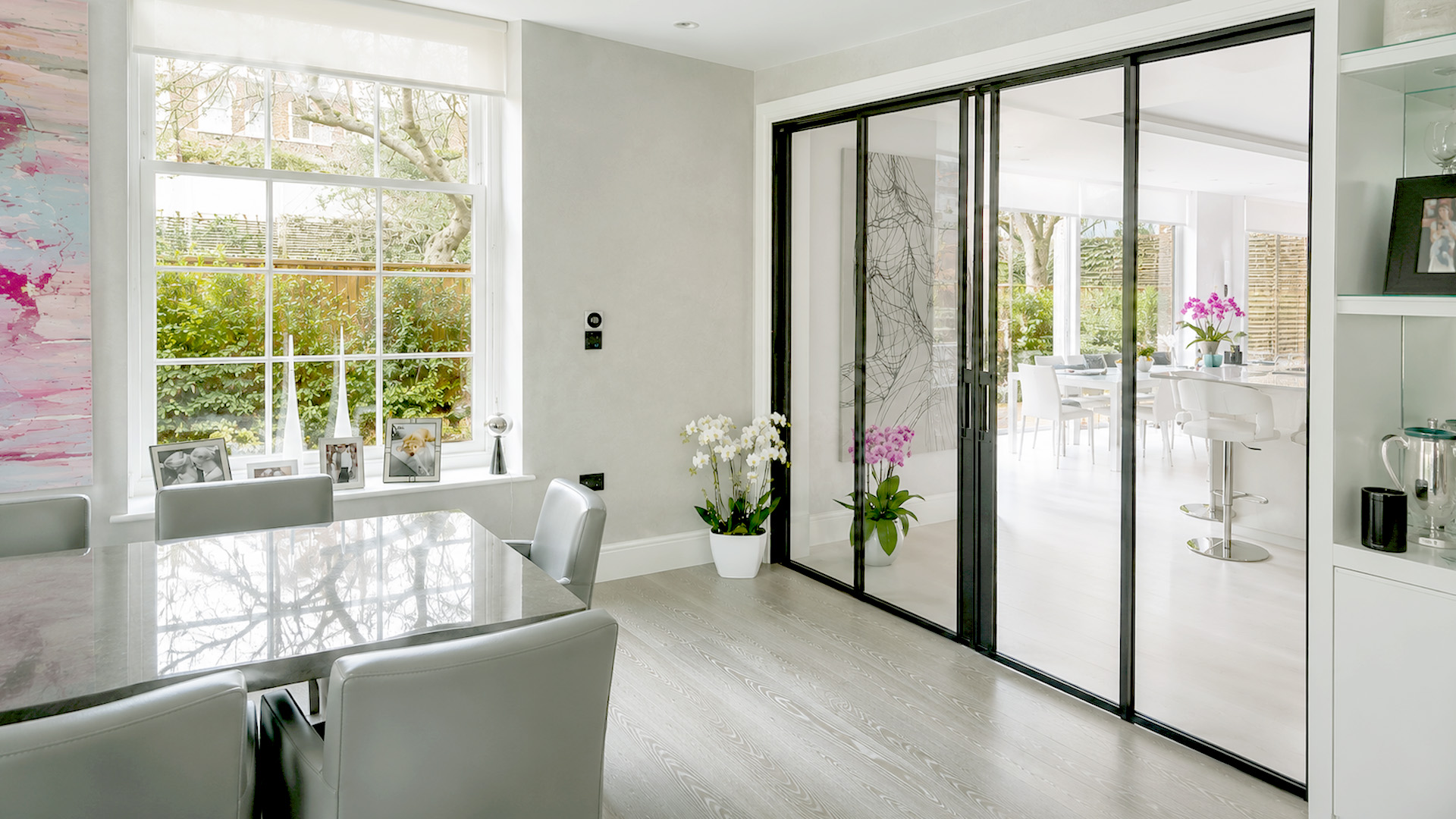 iSteel-slim-steel-glass-double-doors-luxury-home-london-2 iSteel-slim-steel-glass-pocket-door-luxury-home-london