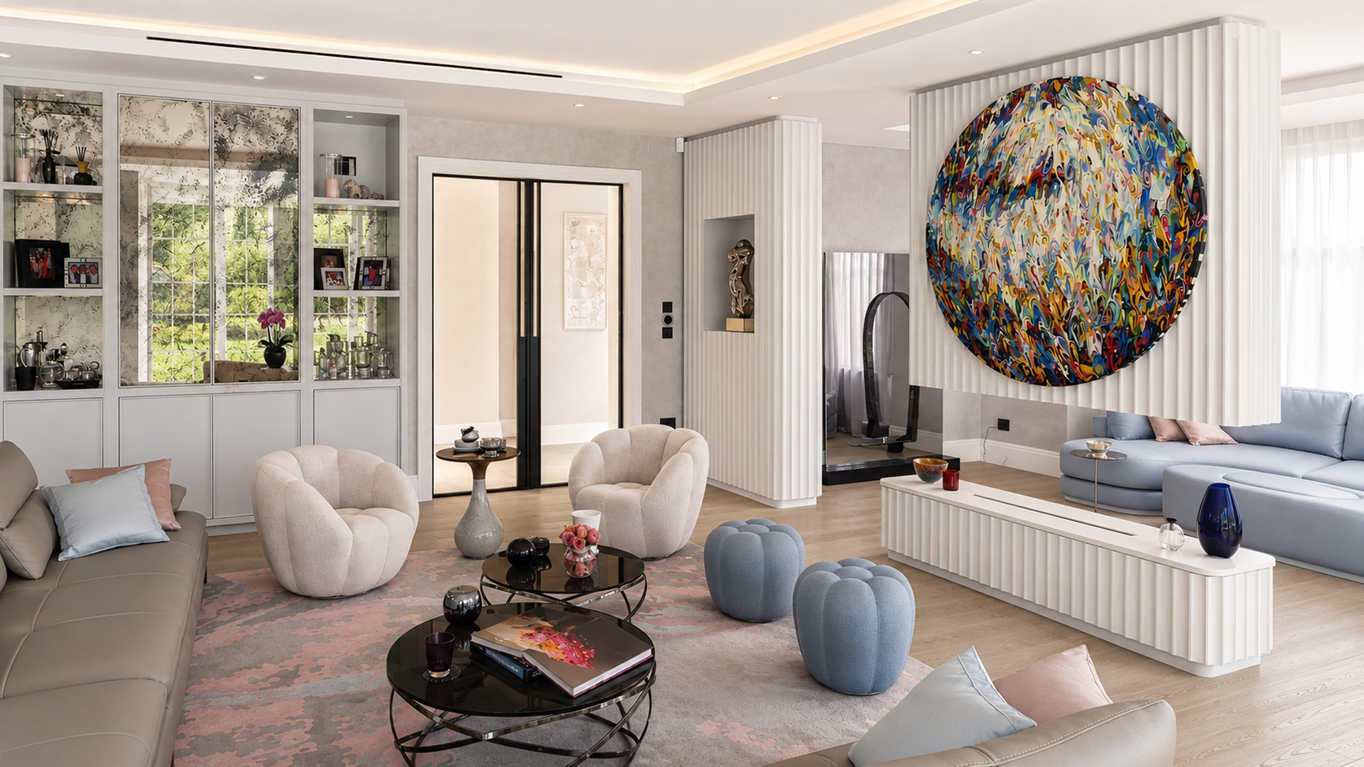 iSteel-slim-steel-glass-pocket-door-luxury-home-london-9 iSteel-slim-steel-glass-pocket-door-luxury-home-london