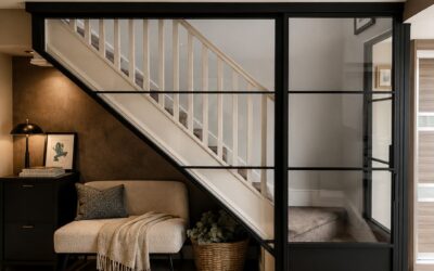 Bespoke Steel Sliding Door & Staircase Screen | Limpsfield, Surrey